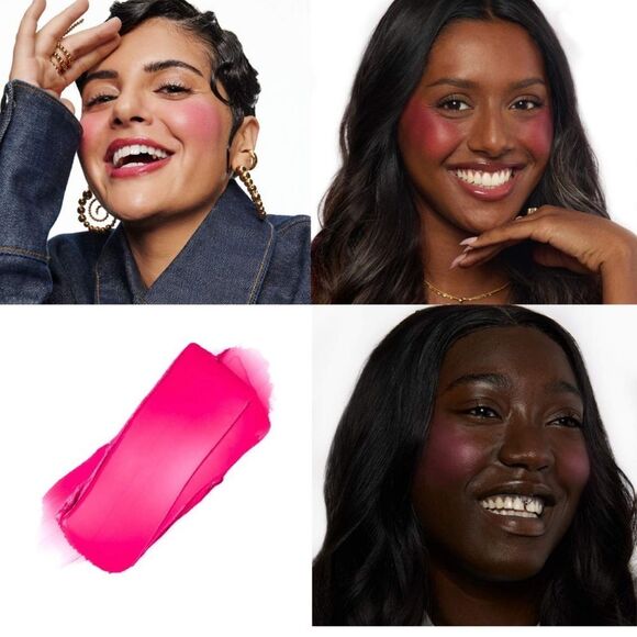 $8 🌙 Basma Cream Blush Cheek & Lip Tint In Fuchsia 🆕 Viral‎ - Picture 5 of 5